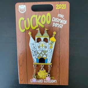 Limited Edition Cuckoo clock Small World Disney Pin 2021